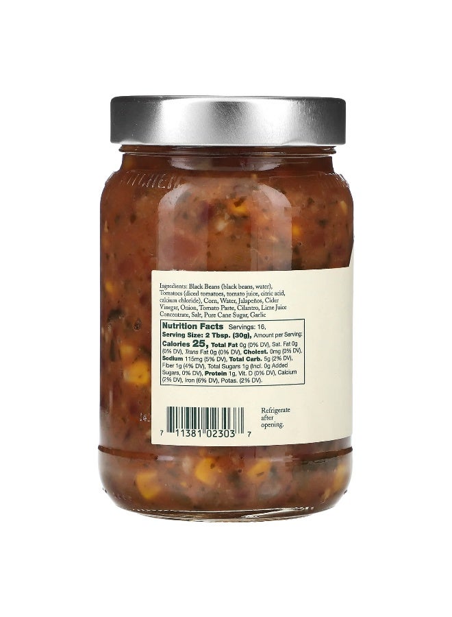 Stonewall Kitchen ستون وول كيتشن، صلصة الفاصوليا السوداء، حارة متوسطة، 16.75 أونصة (475 جرام) - Image 2