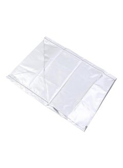 Thoraya Washing Machine Dustproof Sun Protective Waterproof Polyester Silver Cover Dryer Cover for Home Laundry Room  - Image 5