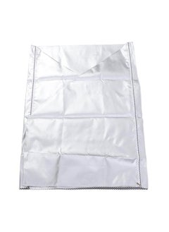 Thoraya Washing Machine Dustproof Sun Protective Waterproof Polyester Silver Cover Dryer Cover for Home Laundry Room  - Image 1