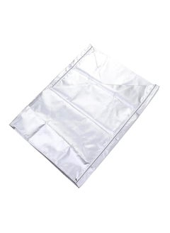 Thoraya Washing Machine Dustproof Sun Protective Waterproof Polyester Silver Cover Dryer Cover for Home Laundry Room  - Image 2