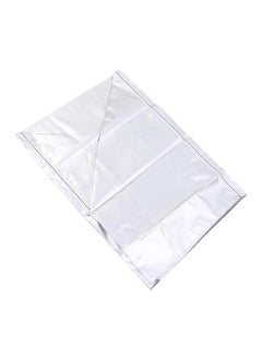 Thoraya Washing Machine Dustproof Sun Protective Waterproof Polyester Silver Cover Dryer Cover for Home Laundry Room  - Image 4