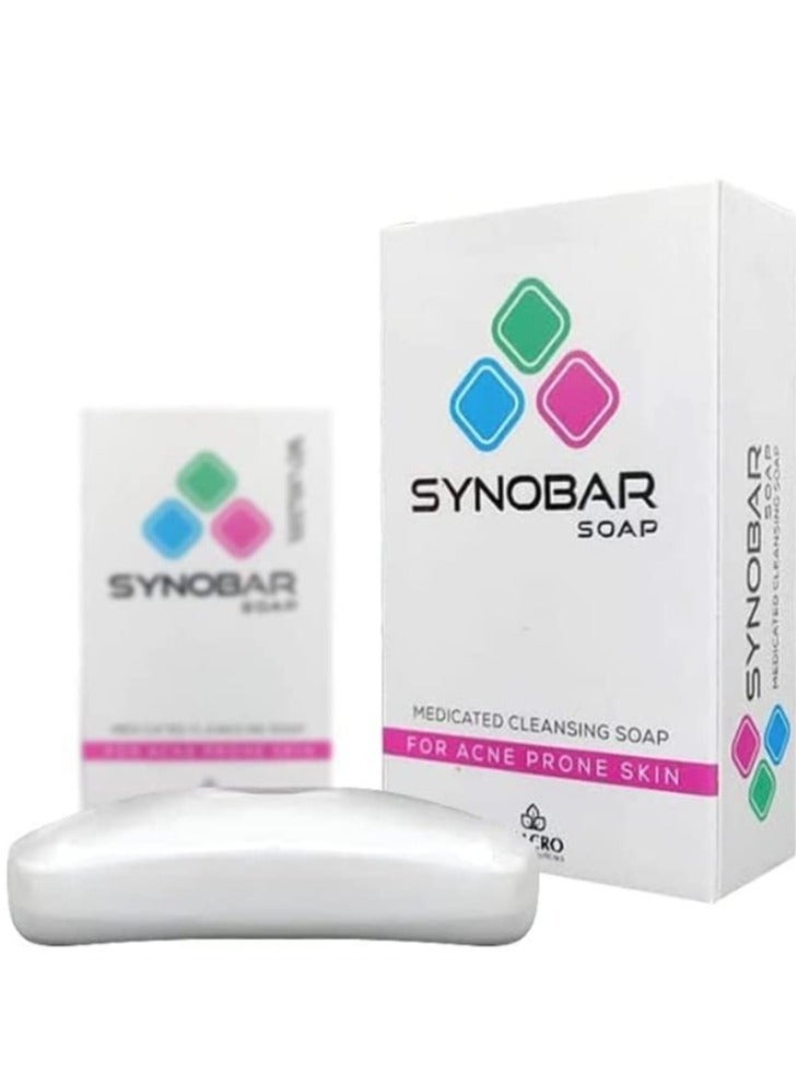 ماكرو صابون للبشرة المعرضة لحب الشباب - تنظيف عميق وعناية لطيفة (100 جرام) - Image 3