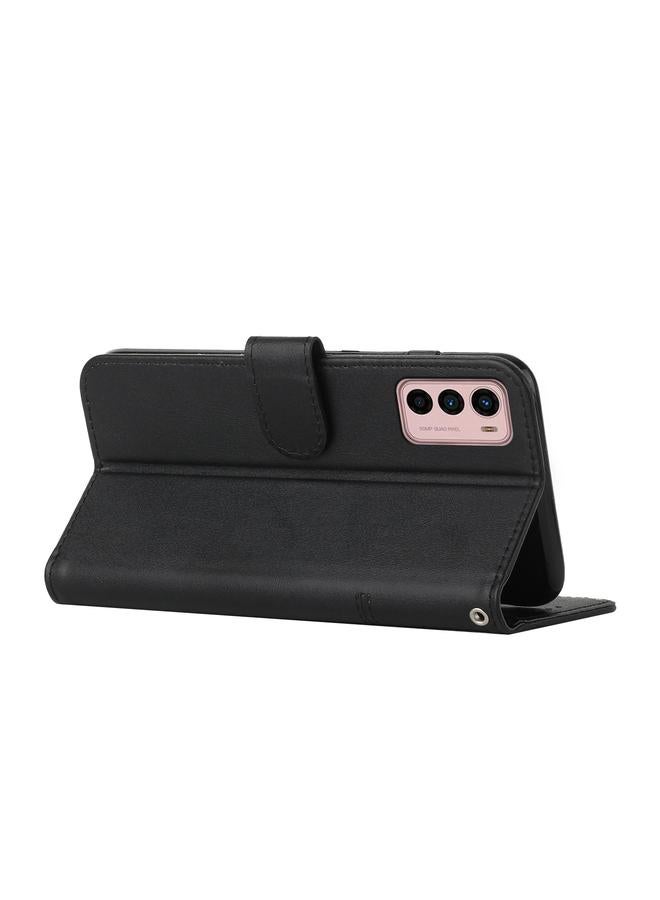 S-TOP Case For Motorola Moto G42 Stitching Calf Texture Buckle Leather Phone Case - Image 3