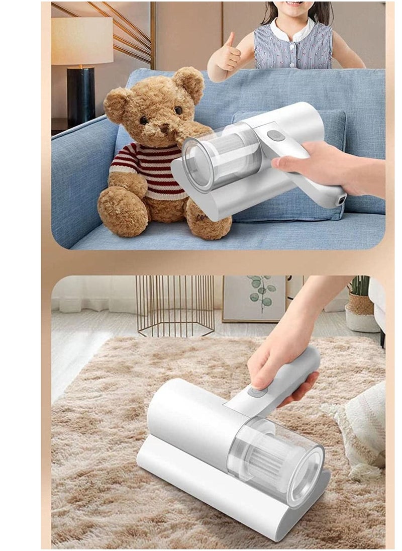 Generic - Handheld UV Light Vacuum Cleaner 10KPa Effectively Removes Dust Mites Bed Bugs Collector for Bed Home Mattress Pillows Cloth Sofas Carpets - Image 1