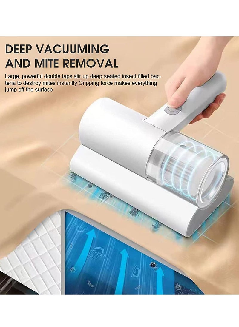 Generic - Handheld UV Light Vacuum Cleaner 10KPa Effectively Removes Dust Mites Bed Bugs Collector for Bed Home Mattress Pillows Cloth Sofas Carpets - Image 1