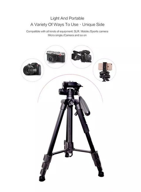 Jmary KP-2234 Lightweight Aluminium Tripod Stand for DSLR Camera
