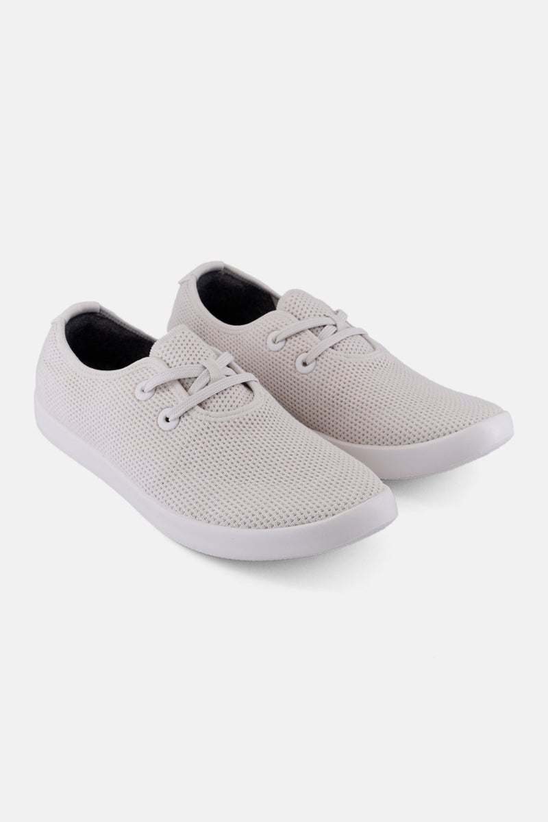 Allbirds Men Medium Lace Up Casual Shoes, White - Image 1