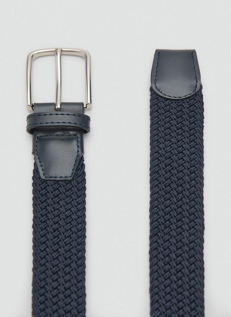Mango Man Braided Elastic Belt  - Image 3