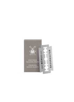 M MÜHLE Stainless Steel Safety Razor Blades | 200 Pack  - Image 3