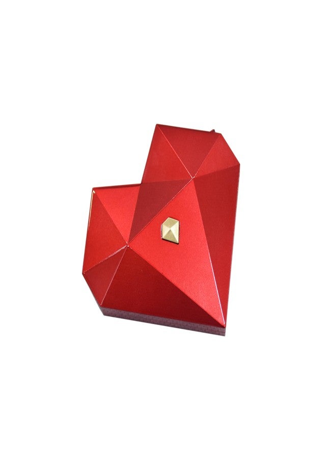 DIAcheck صندوق تخزين مجوهرات فاخر من DIAcheck (خاتم، مجموعة قلوب حمراء) - Image 1