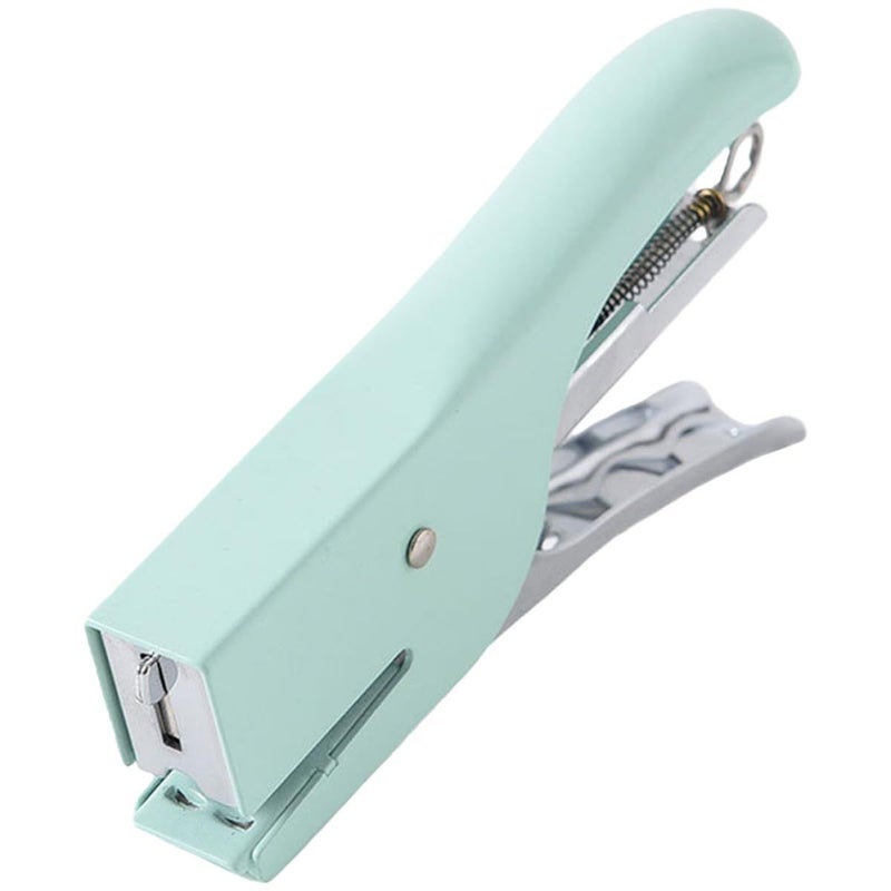 Compact Metal Handheld Stapler Portable Reusable Paper For Home Office - Image 2