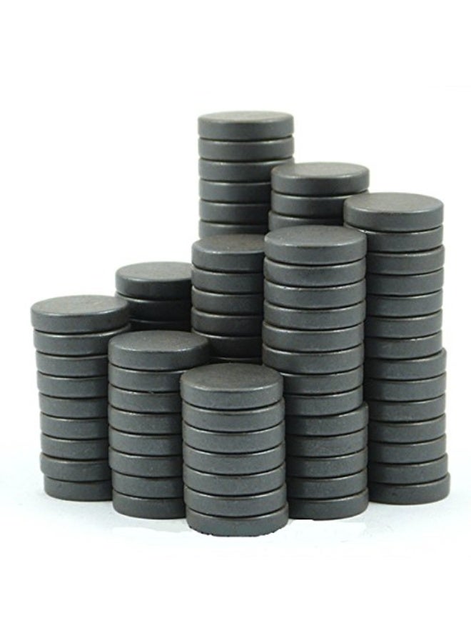 ZRH Black Circular Magnet – 12 Larg Strong Magnetic Pieces for Whiteboard & Fridge - Image 2