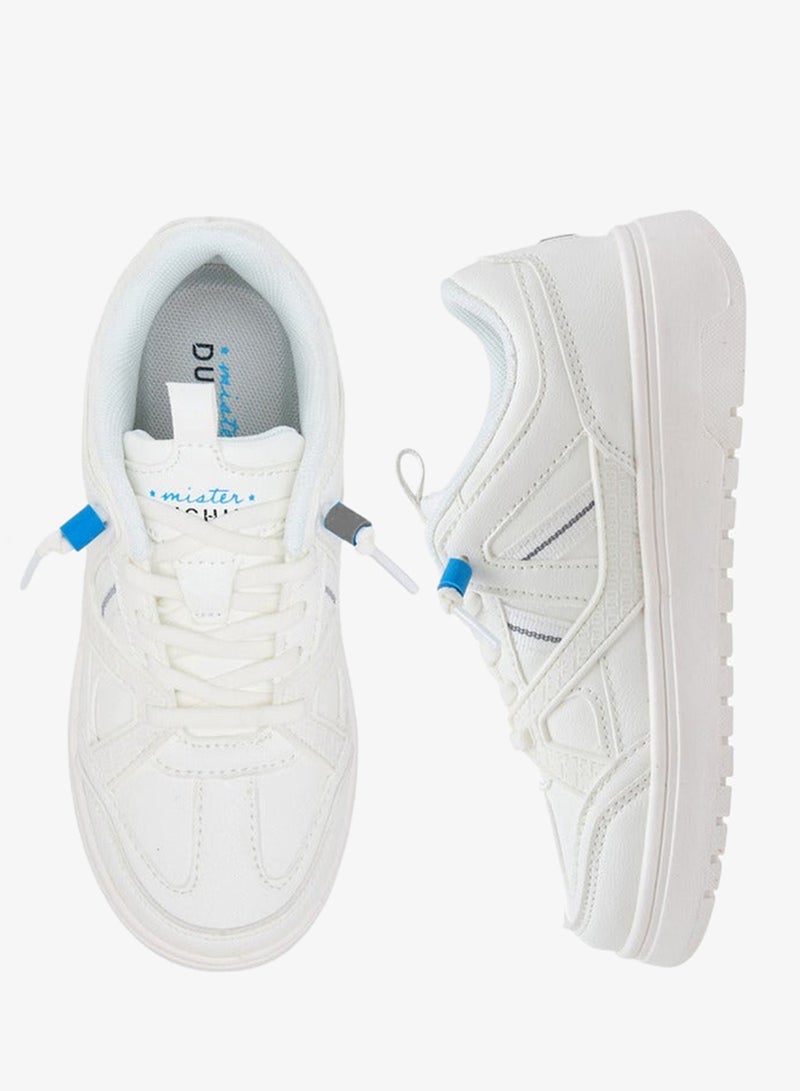 سيد دوتشيني سنيكرز برباط بتفاصيل متباينة - Image 3