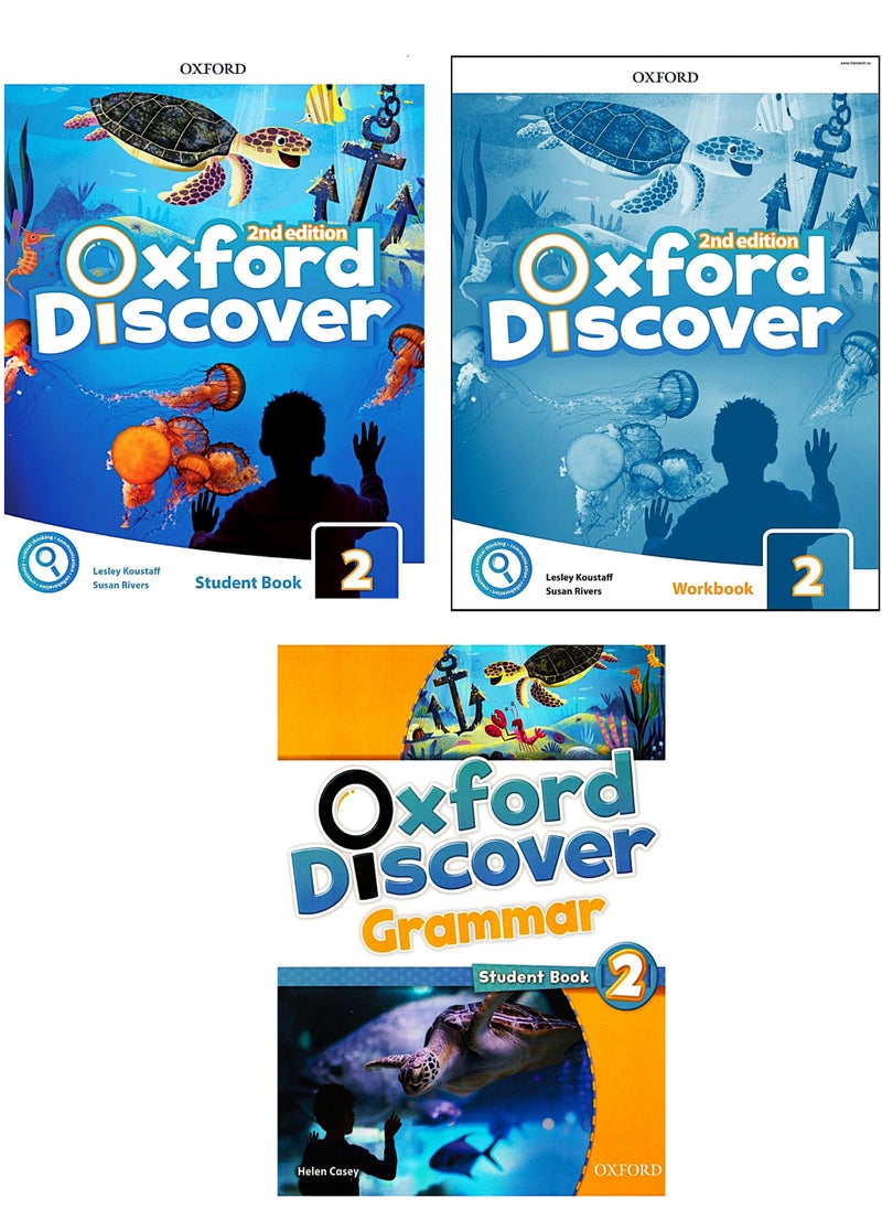 Oxford Student book 2, Workbook 2 and Grammar book 2 with audios 