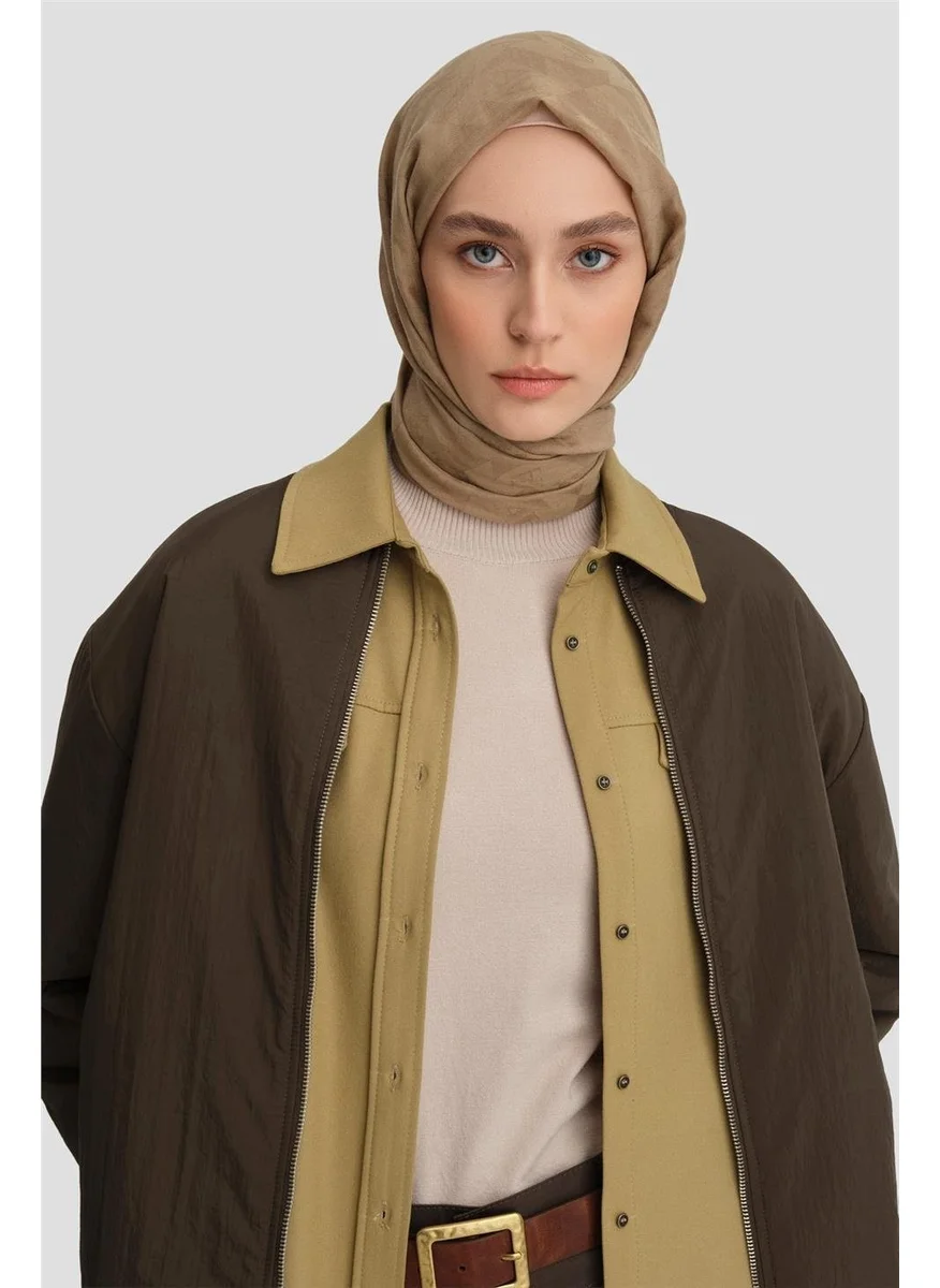 ARMINE Collar Ribbed Bomber Jacket 24KD7522 Khaki