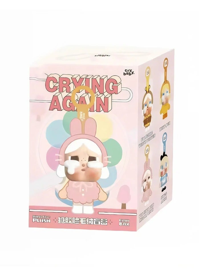 Labubu Cry Baby Edition – A soft and unique medium-sized plush toy for kids and adults (random color) - Image 1