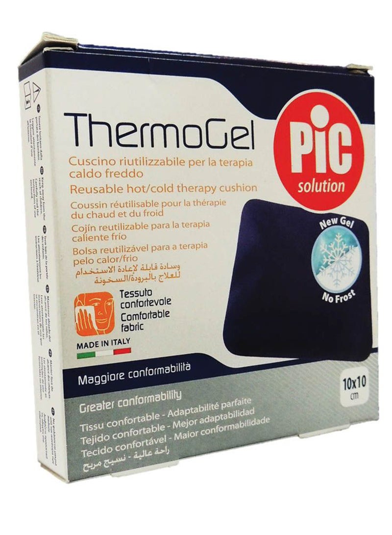 PIC وسادة ثيرمو جيل للعلاج بالحرارة والبرودة 10 سم × 10 سم