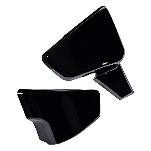 Astra Depot Left Right Glossy Black Battery Cover Compatible with 1999-2007 Honda Shadow VLX 600 VT600C VT600CD Deluxe - Image 5