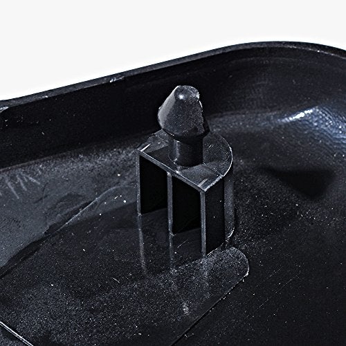 Astra Depot Left Right Glossy Black Battery Cover Compatible with 1999-2007 Honda Shadow VLX 600 VT600C VT600CD Deluxe - Image 2