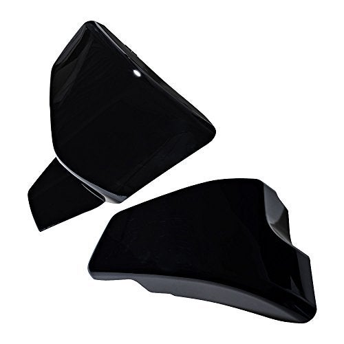 Astra Depot Left Right Glossy Black Battery Cover Compatible with 1999-2007 Honda Shadow VLX 600 VT600C VT600CD Deluxe - Image 4