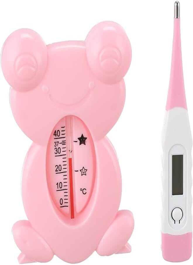 La Frutta La Frutta Bath and Baby Digital Thermometer Set - pink 