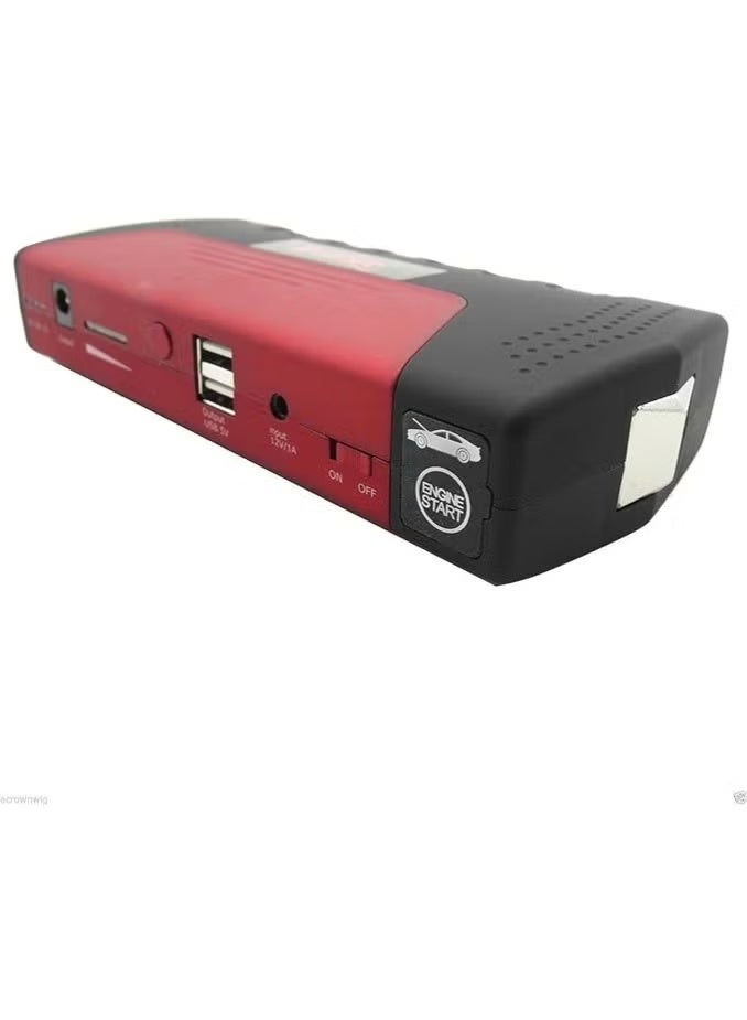 Portable Car Jump Starter with Air Compressor and Power Bank, Multi-Function Emergency Battery Charger for Vehicles and Electronic Devices - Image 2