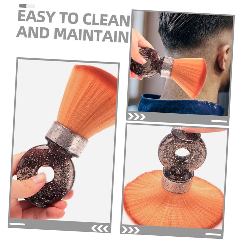 منفضة رقبة حلاق محترفة مع فرشاة حلاقة بشعيرات للرجال - Image 3