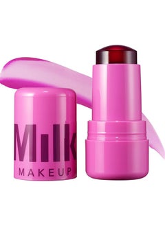 MILK MAKEUP Cooling Water Jelly Tint Lip + Cheek Blush Stain, Blush Stick for Cheeks, Jelly Blush Stick, Longlasting Non-Stick, Paraben-Free, 0.17 oz (Splash)  - Image 1