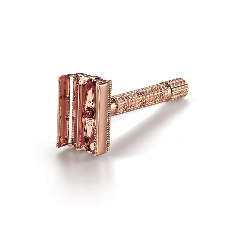 VIKINGS BLADE Safety Razor for Women + 5 Swedish Steel Blades. Quick Release Head, Double Edge. Smooth, Reusable, Recyclable (Model: Eva) - Image 2