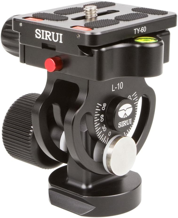 Sirui Aluminium Tilt Head L-10 with Quick Release Plate for Monopods - Image 1