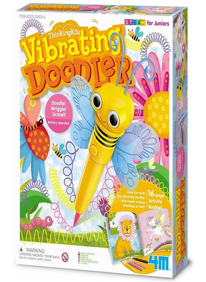 4m 4M - Green Science - Vibrating Doodler Activity Booklet- 4917  - Image 1