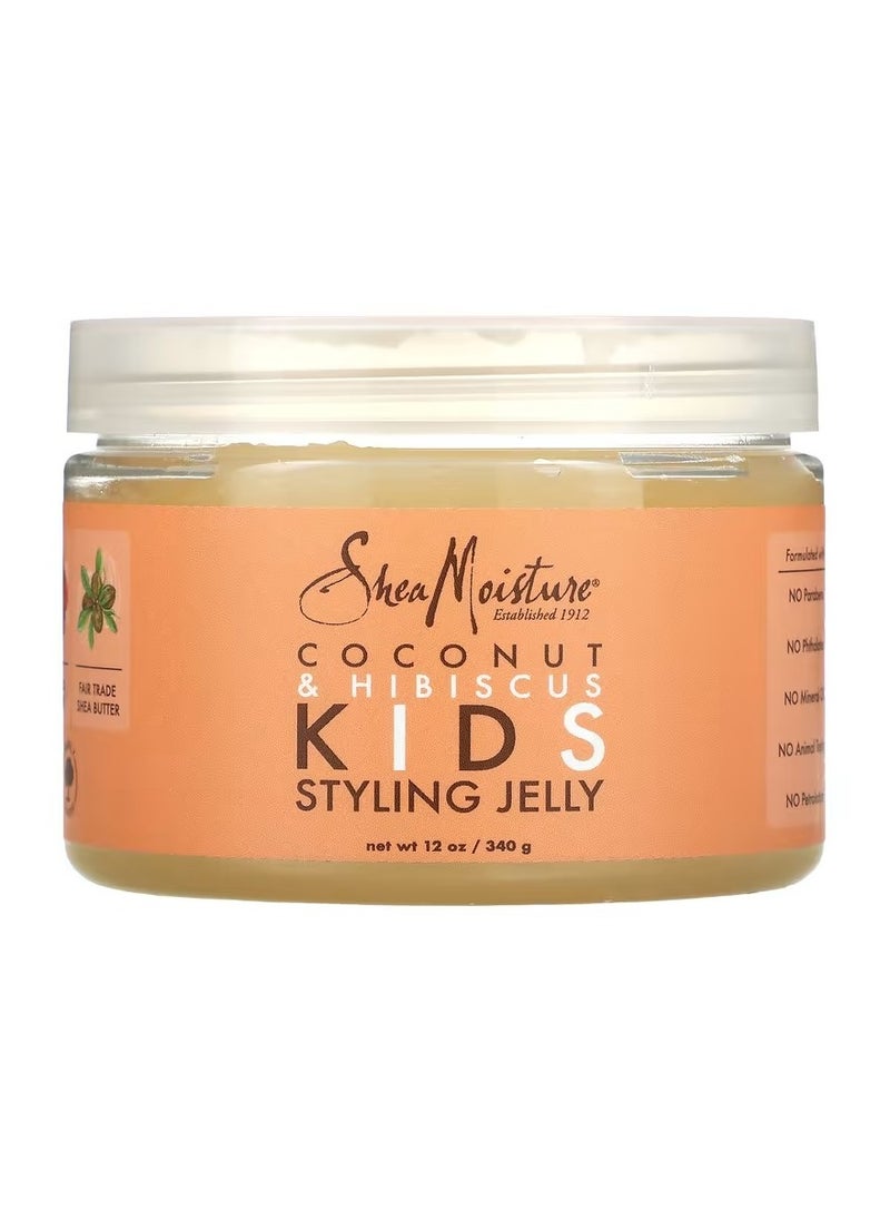 SheaMoister Shea Moisture Baby Styling Jelly, Coconut & Keratin 340ml 