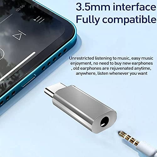 C&E C & E-Type C to 3.5mm Adapter Compatible with Oneplus 11R 7T 8T 9 Pro and All oneplus Devices - Type C to 3.5mm Jack - Image 4