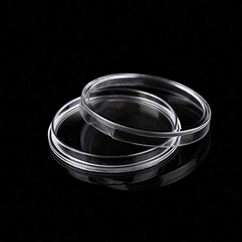 AITIME 100 Pieces 30mm Coin Holder Capsules for Dime,Cent,Nickel, Quarter,Small Dollar,6 Sizes EVA Protect Gasket,Round Plastic Coin Case with Storage Organizer Box for Coin Collection Supplies - Image 2