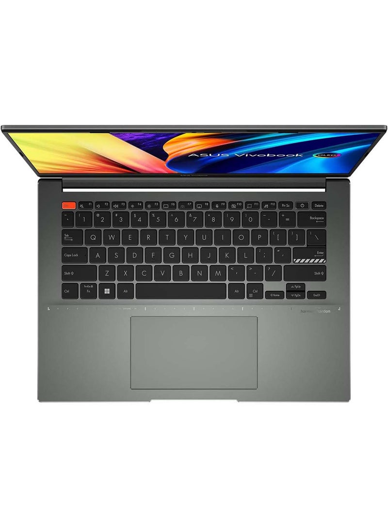 ASUS VivoBook 14.5-Inch Intel Evo Platform Laptop, Core i7-12700H Processor/12GB RAM/512GB SSD/Integrated Graphics/Windows 11 English Midnight Black - Image 4
