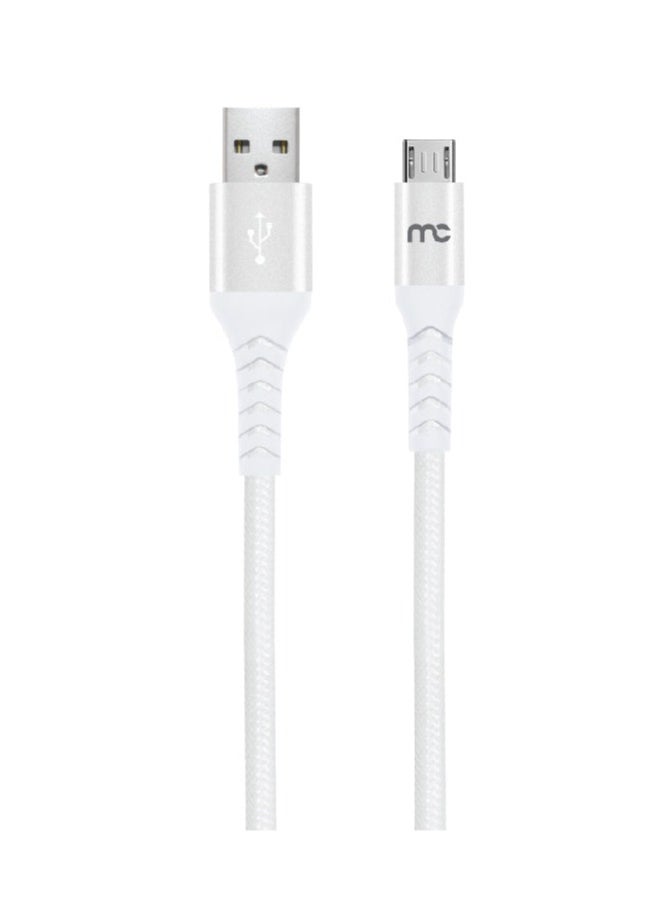 USB A TO MICRO USB CHARGE AND SYNC BRAIDED CABLE 1.2M WHITE - pzsku/Z82C072F12A6394E205C0Z/45/_/1740002485/7eb5316b-f3c1-42d0-9aec-ff8523d35053