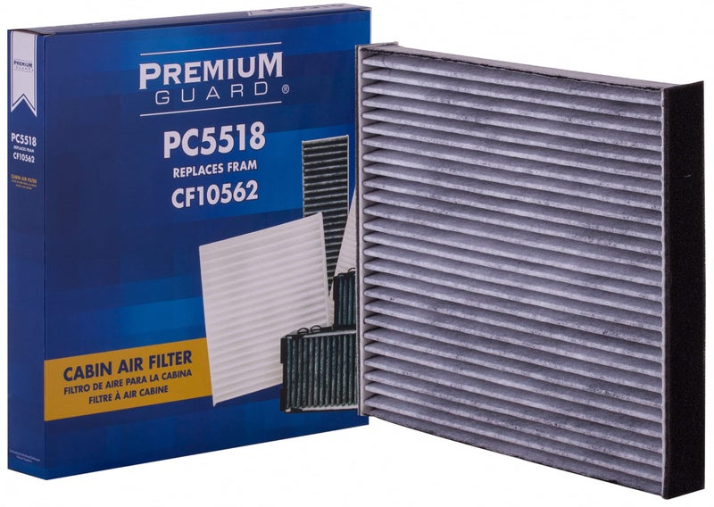 Premium Guard PG Cabin Air Filter PC5518 | Fits 2001-2006 Lexus LS430, 2002-2010 SC430, 2001-2005 GS300, GS430, Front - Image 1