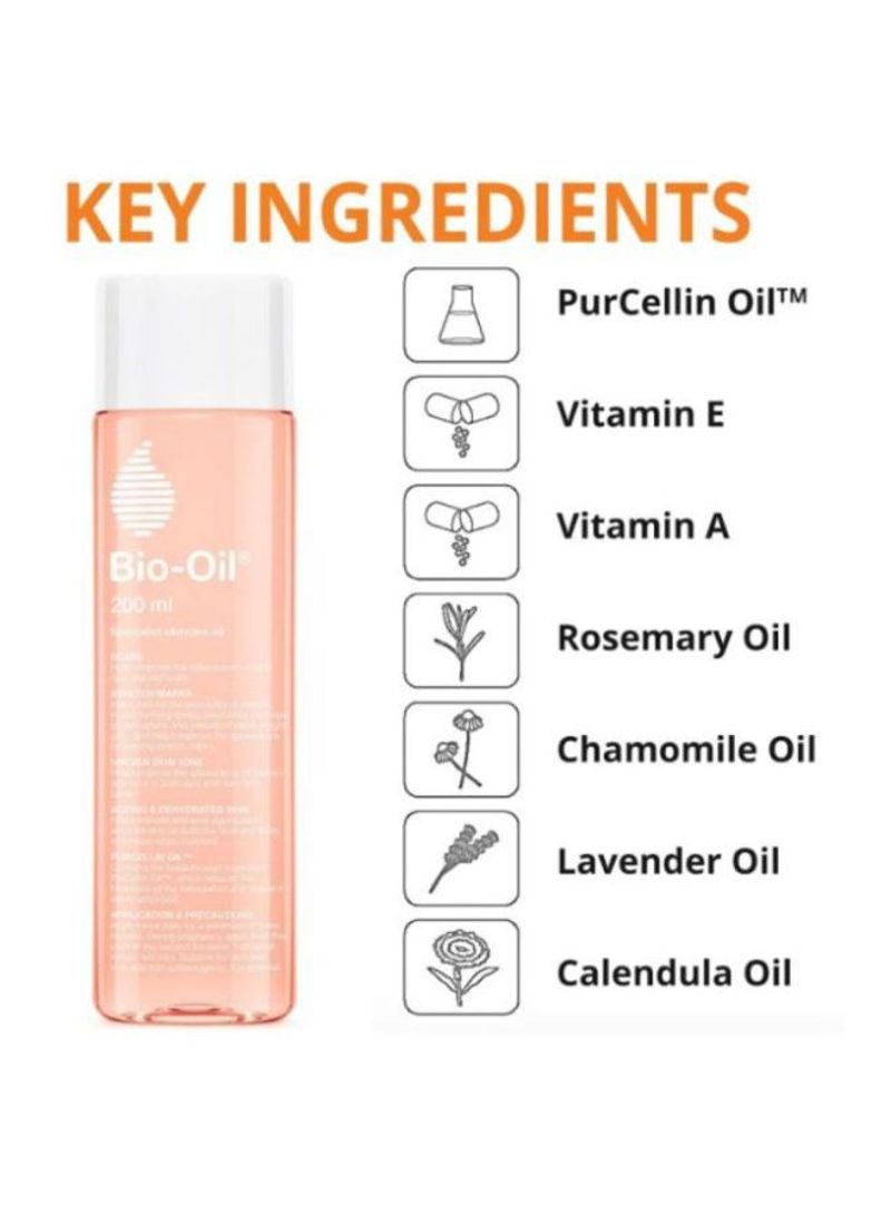 Bio-Oil زيت العناية بالبشرة المتخصص 200 مل - Image 4