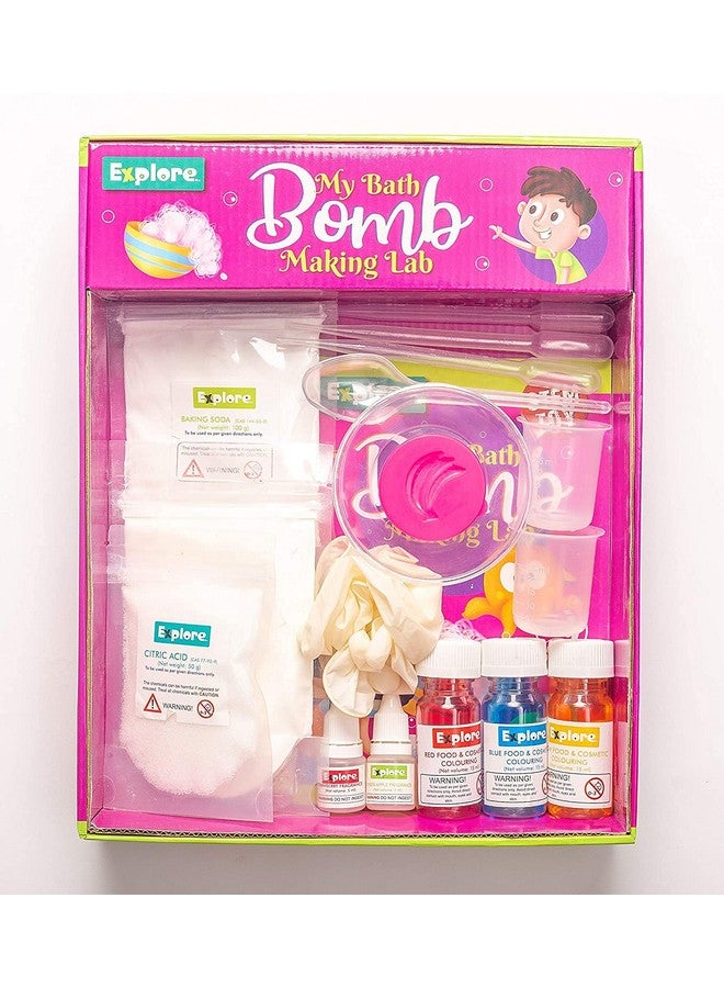 Purvi Explore | STEM Learner | My Bath Bomb Making Lab (Learning & Educational DIY Activity Toy Kit, for Ages 6+ of Boys and Girls) - Image 3