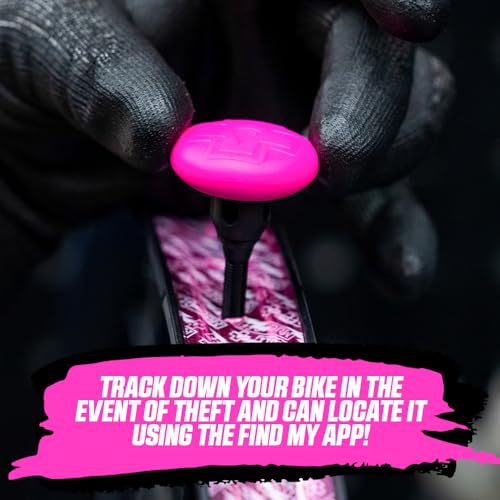 Muc Off Muc-Off Stealth Tubeless AirTag Holder - Hidden Air Tag Holder for Bike Compatible with Apple AirTag - Anti-Theft Protection AirTag Bike Mount for Tubeless Tyres - Image 4