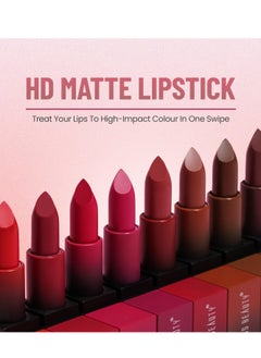 Swiss Beauty Swiss Beauty Hd Matte Pigmented Smudge Proof Lipstick Blush 3.5G  - Image 2