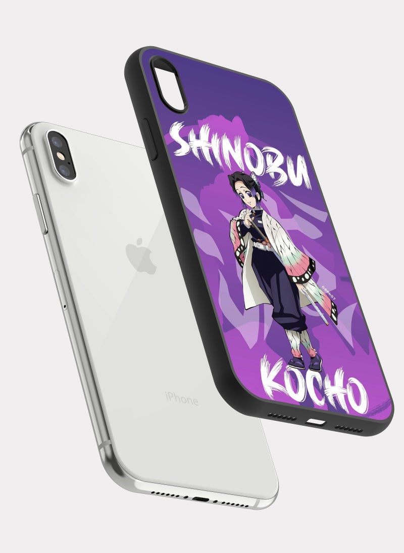 PXLAAT iPhone XS MAX case cover  Slayer Kimetsu No Shinobu Kocho - Image 2