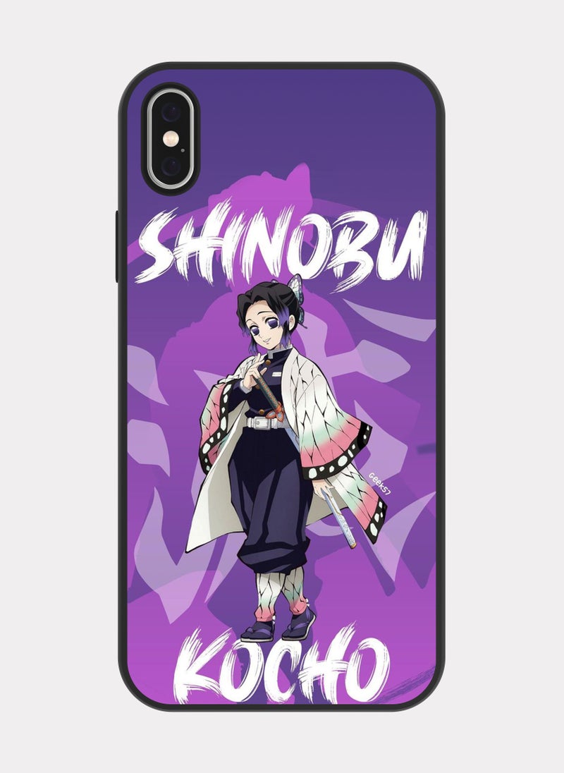 PXLAAT iPhone XS MAX case cover  Slayer Kimetsu No Shinobu Kocho - Image 1