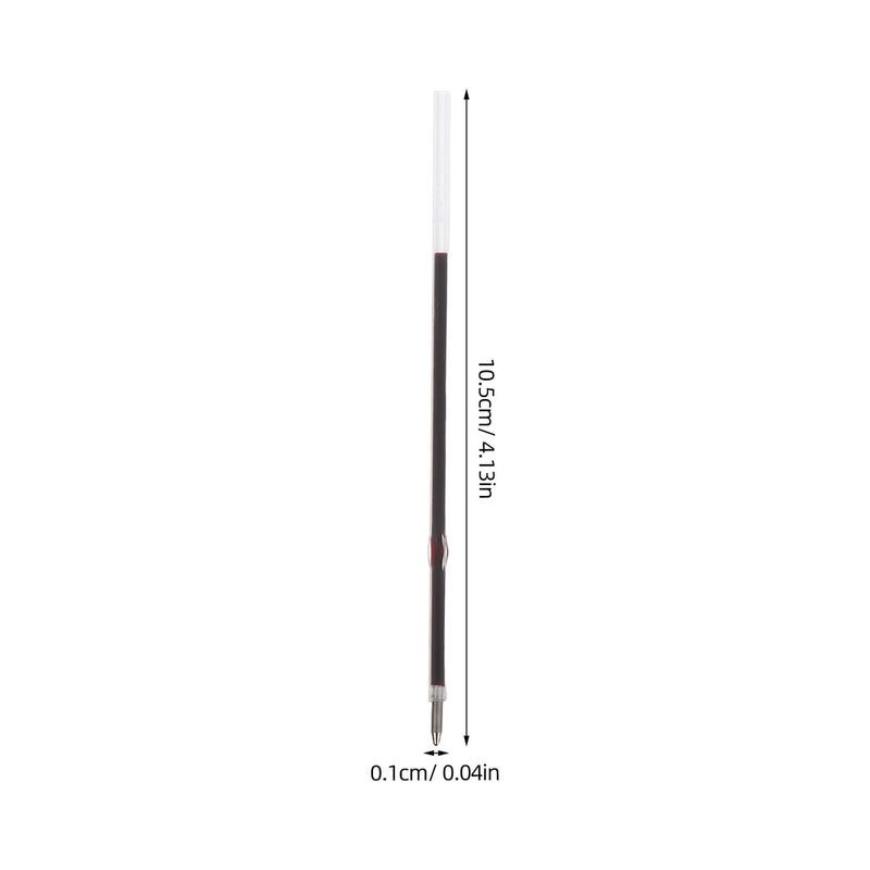 200 Pcs Black And Red Ink Ballpoint Pen Refills 0.7mm Retractable Press Type For Office School - Image 3