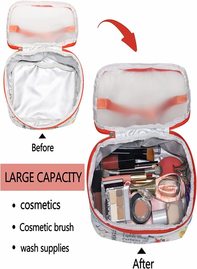 PXTIDY Wedding Day Emergency Kit Bride Wedding Day Emergency Kit Makeup Case Organizer Miss to Mrs Cosmetic Bag Bridal Shower Toiletry Pouch Bride to Be Engagement Gift (-LT) - Image 4