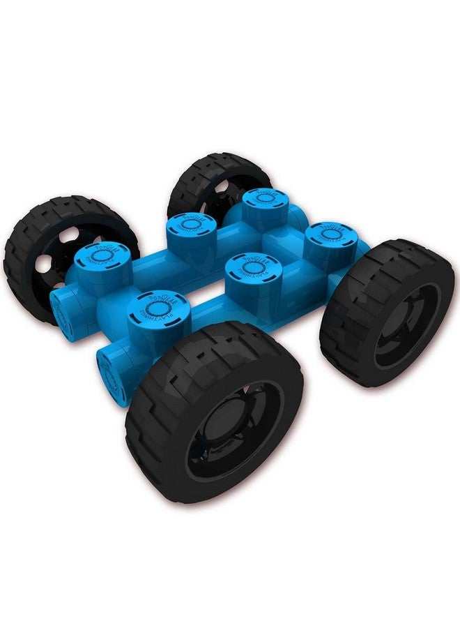 POPULAR PLAYTHINGS Mag Builder Rolling Base, Magnetic Toy Play Set - Image 3