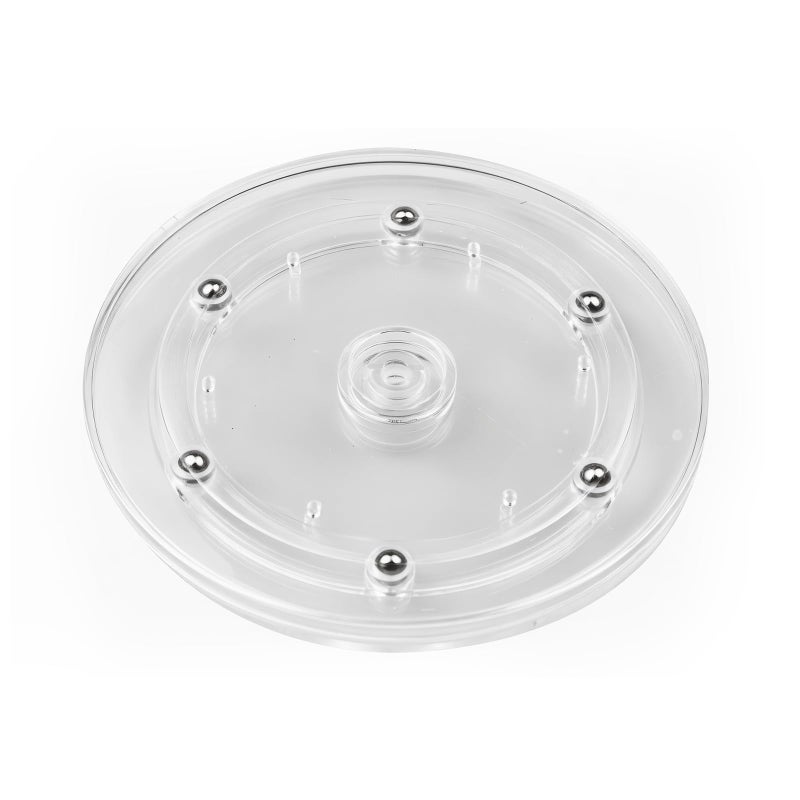 HSTECH 6 "" كسول سوزان الدوار الاكريليك الكرة تحمل الدورية صينية ل رف توابل الجدول كعكة مخزن المطبخ تزيين التلفزيون المحمول شاشة الكمبيوتر - Image 1