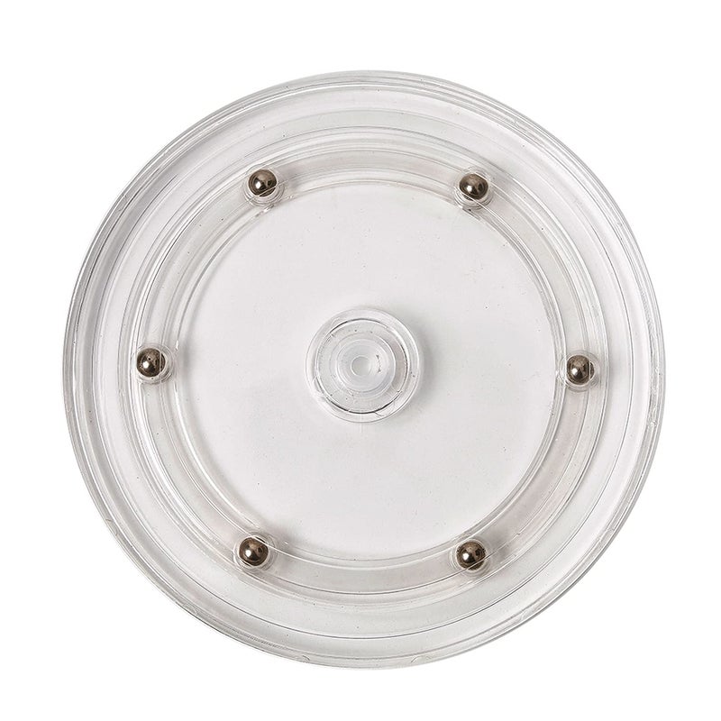 HSTECH 6 "" كسول سوزان الدوار الاكريليك الكرة تحمل الدورية صينية ل رف توابل الجدول كعكة مخزن المطبخ تزيين التلفزيون المحمول شاشة الكمبيوتر - Image 3