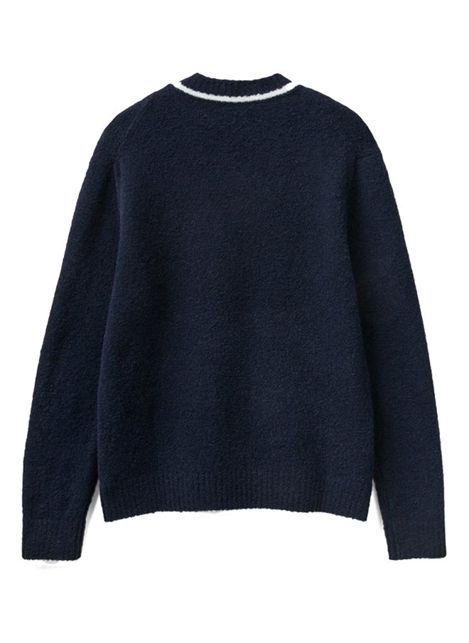 Benetton - Sweater In Wool And Viscose Blend - Image 1