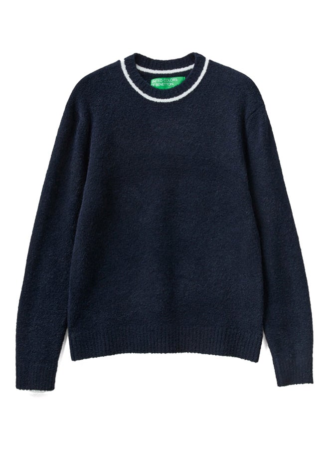 Benetton - Sweater In Wool And Viscose Blend - Image 1